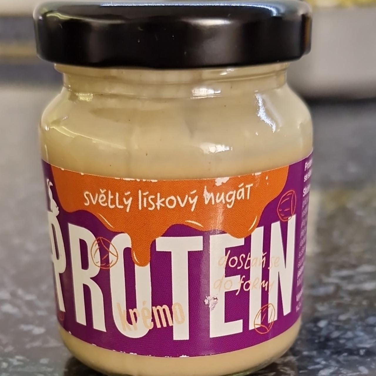 Fotografie - Protein krém světlý lískový nugát Big Boy