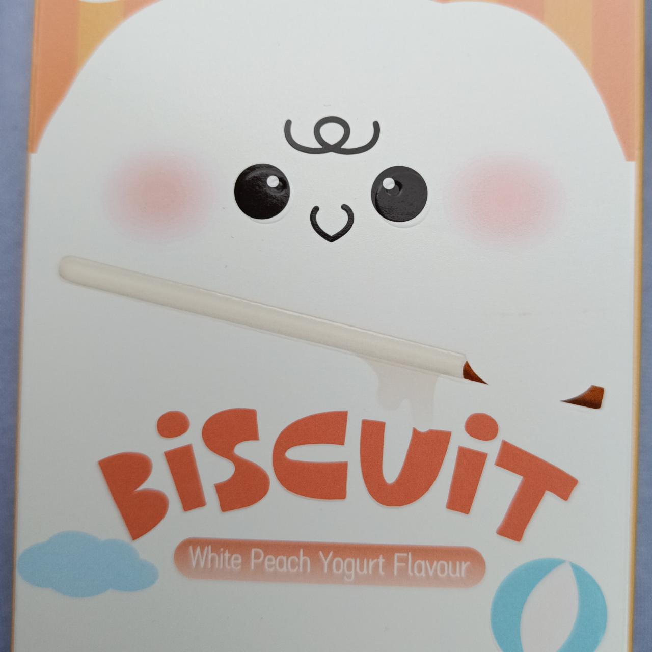 Fotografie - Biscuit White Peach Yogurt Flavour Tokimeki