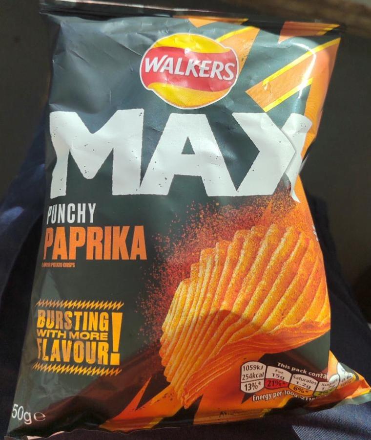 Fotografie - MAX Punchy Paprika Walkers