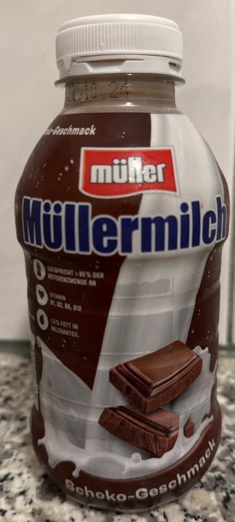 Fotografie - Müllermilch Schoko-Geschmack Müller