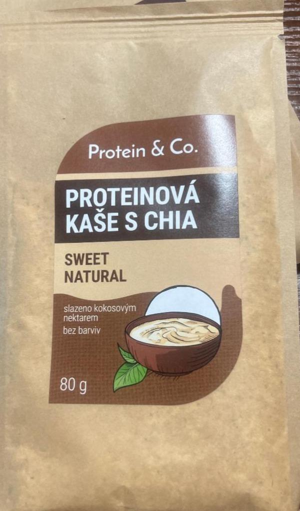 Fotografie - Proteinová kaše s chia Sweet Natural Protein & Co.