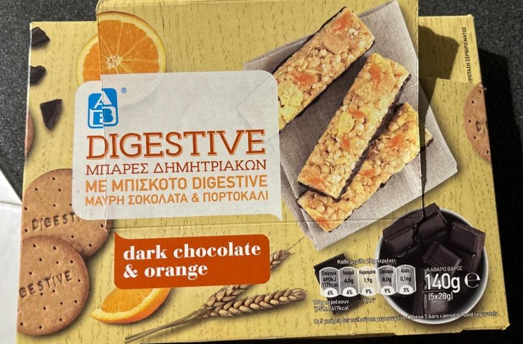 Fotografie - Digestive dark chocolate & orange