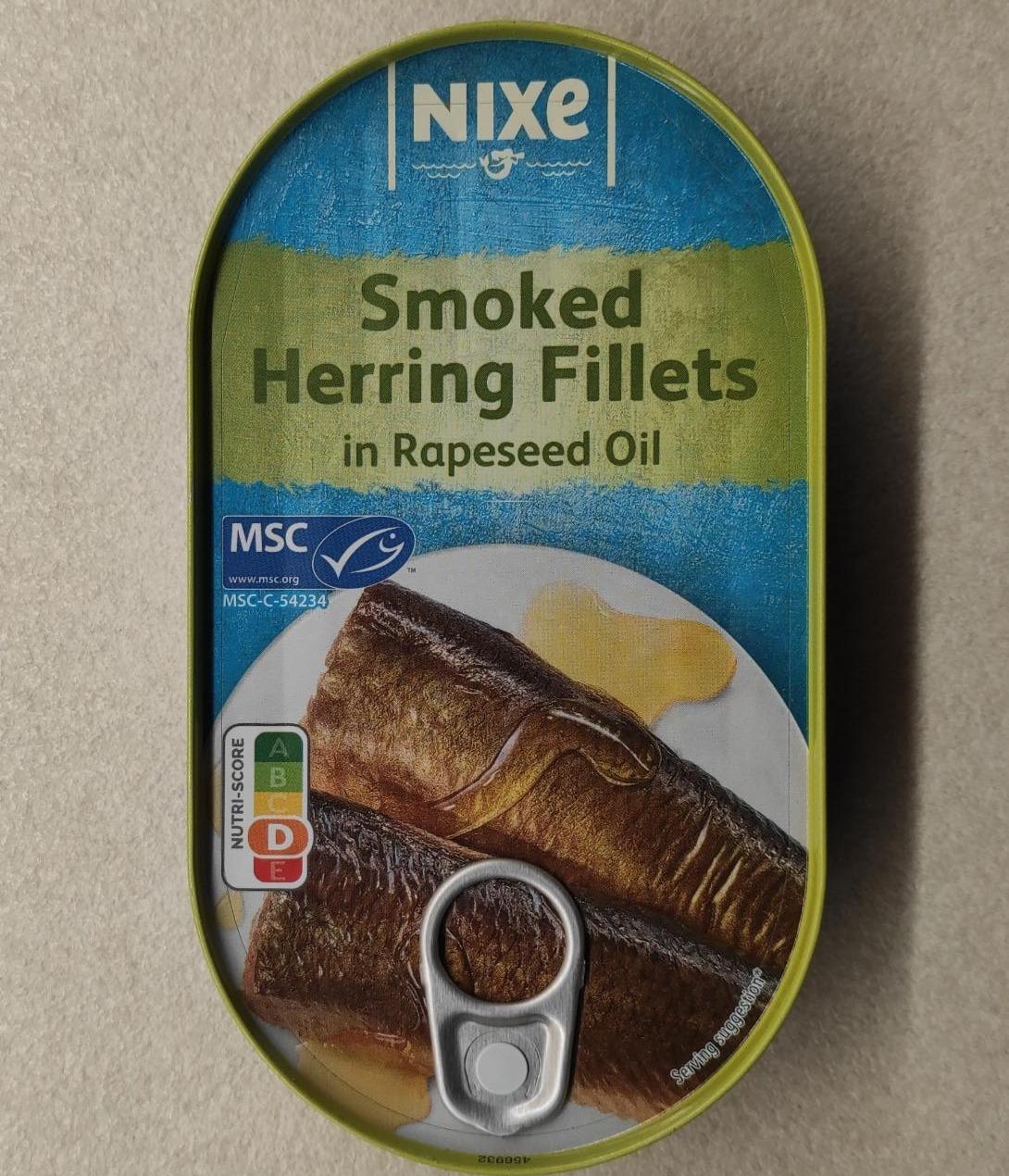 Fotografie - Smoked Herring Fillets in Rapeseed Oil Nixe