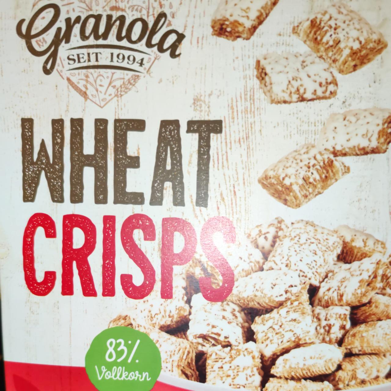 Fotografie - Wheat Crisps 83% Vollkorn Granola