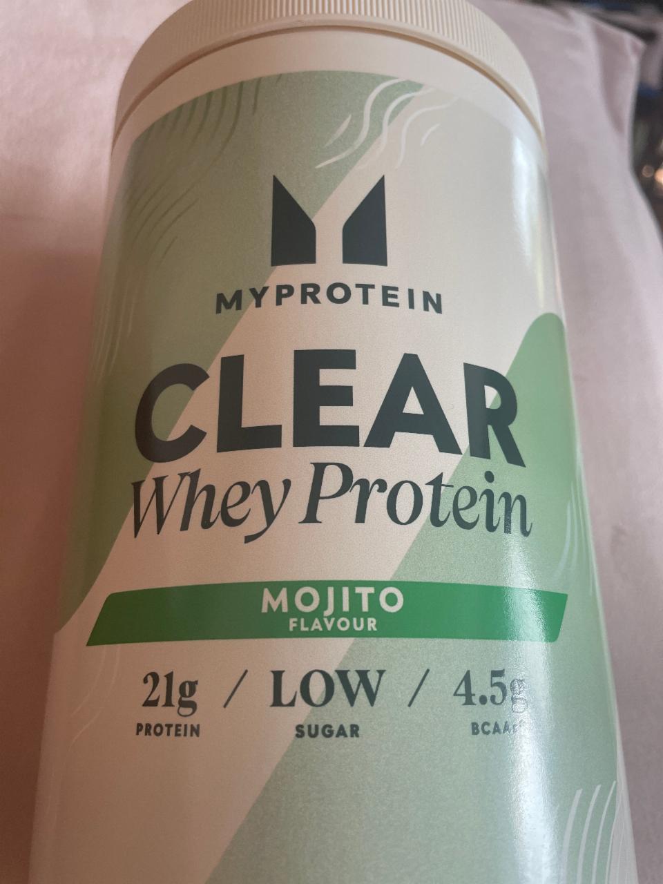 Fotografie - Clear Whey Protein Mojito Myprotein