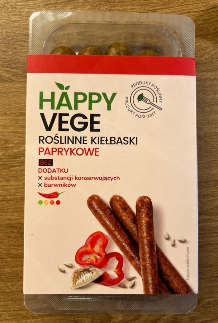 Fotografie - Roślinne kiełbaski paprykowe Happy Vege