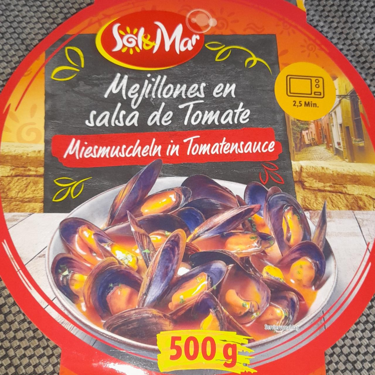 Fotografie - Mejillones en salsa de Tomate Sol&Mar