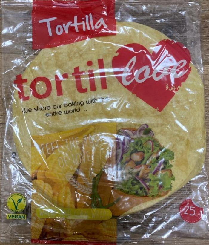 Fotografie - Tortilla whole wheat wraps Tortil love