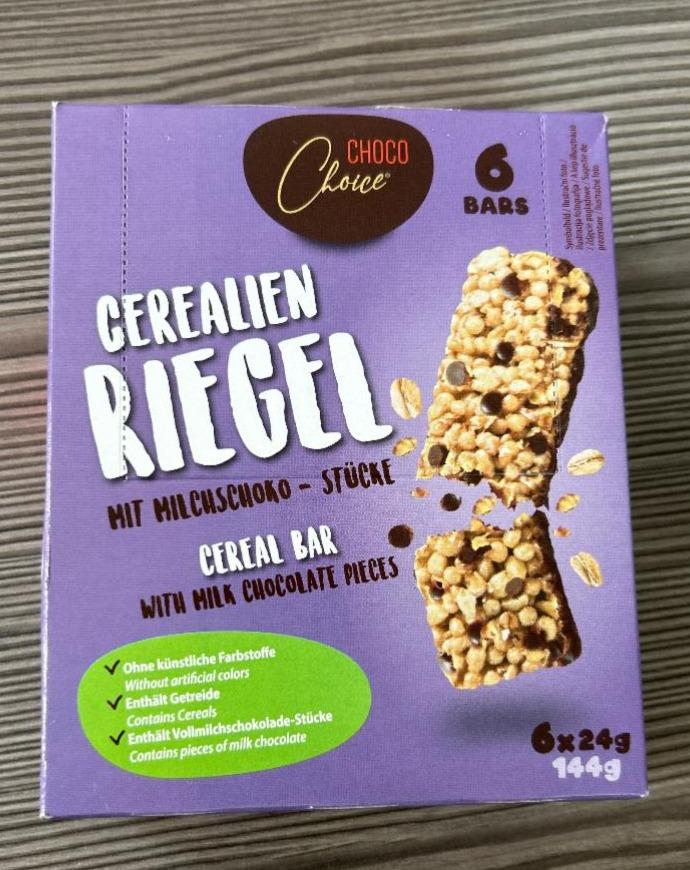 Fotografie - Cerealien Riegel Choco Choice