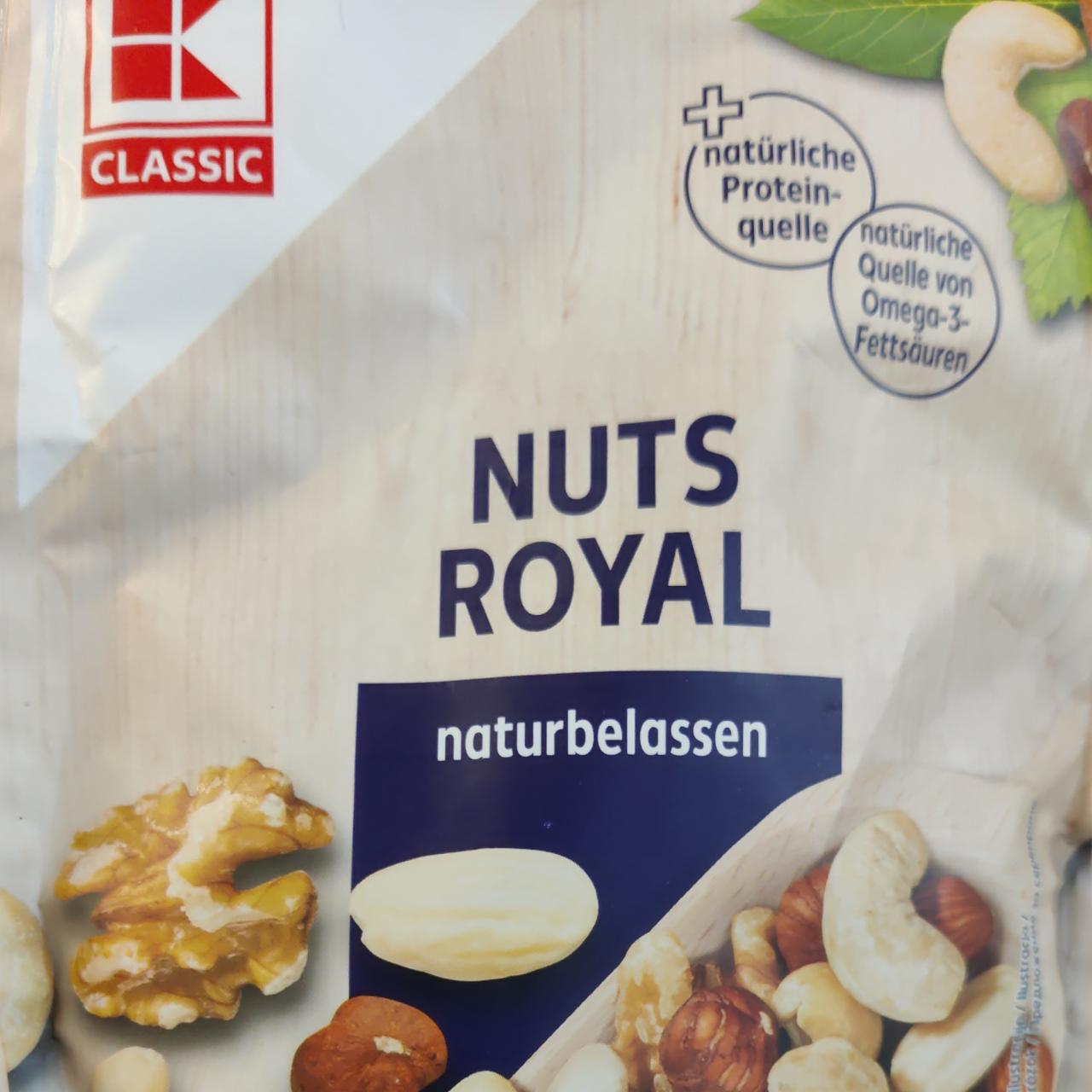 Fotografie - Nuts Royal naturbelassen K-Classic