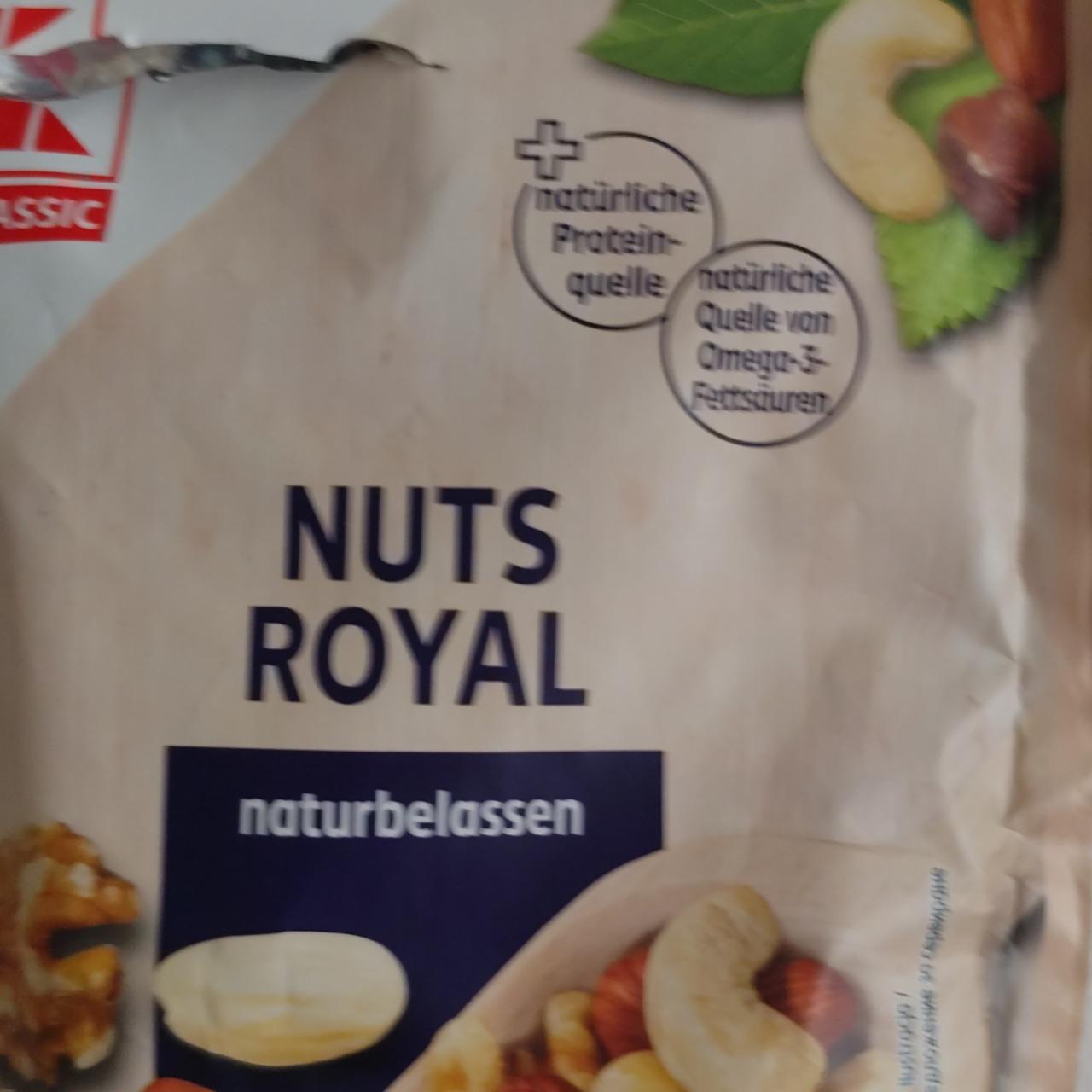 Fotografie - Nuts Royal naturbelassen K-Classic