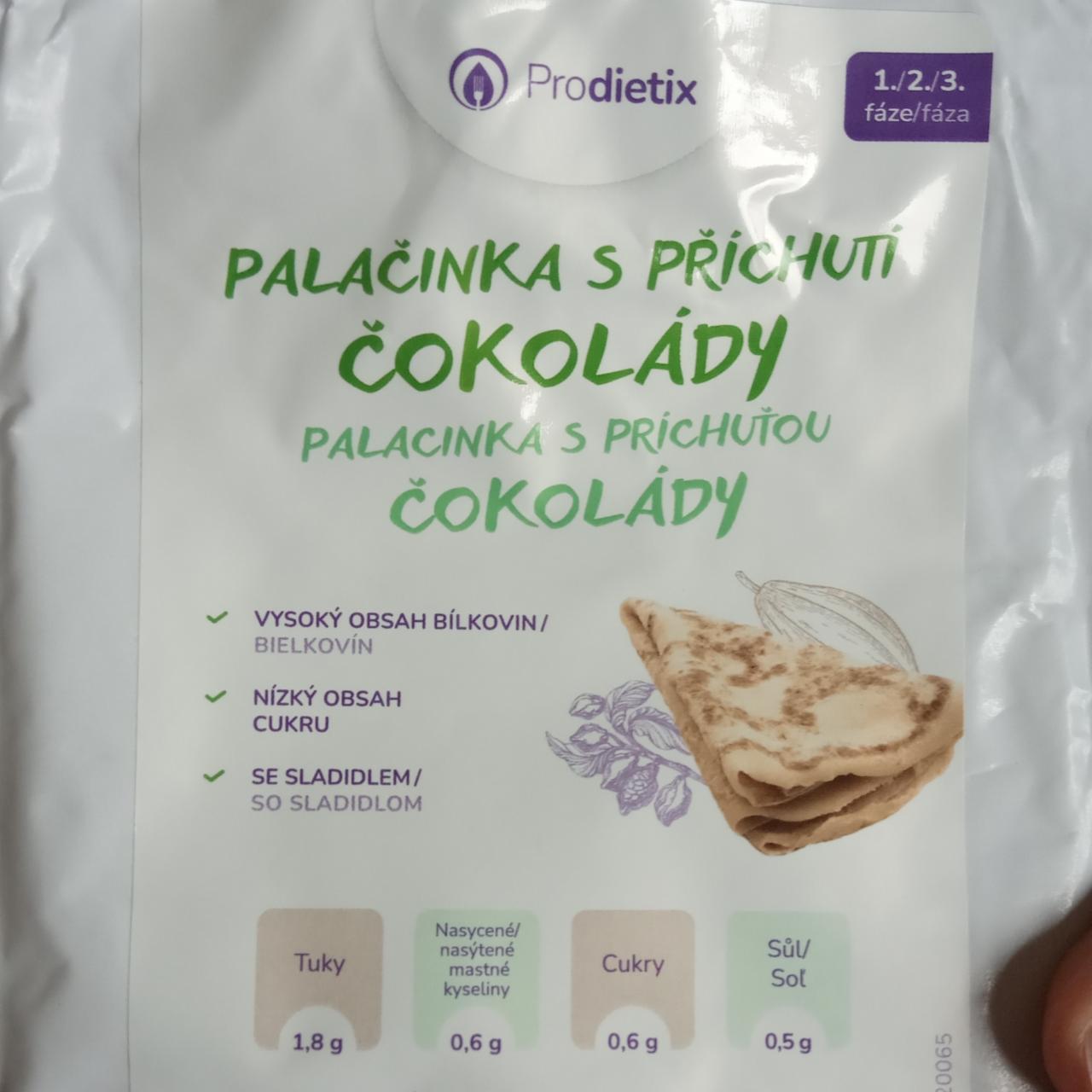 Fotografie - Palačinka s příchutí čokolády Prodietix