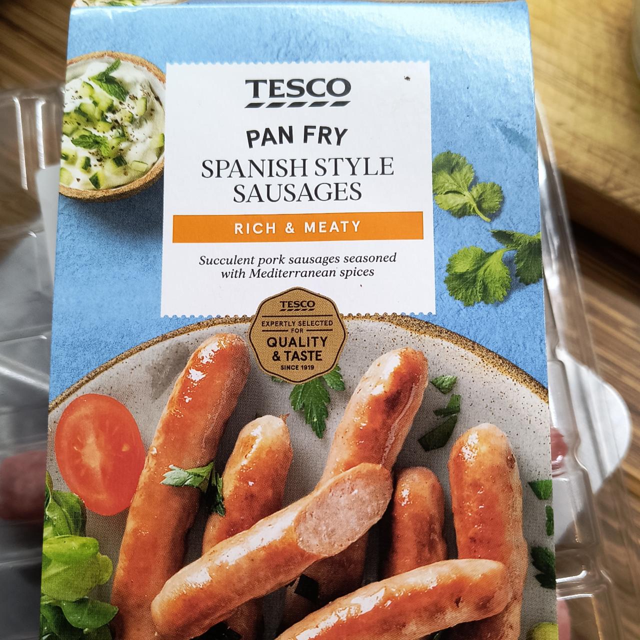 Fotografie - Spanish Style Sausages Tesco