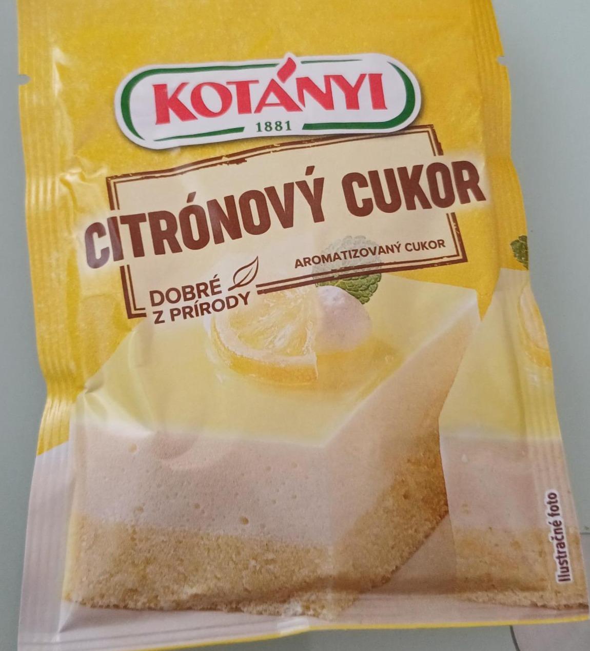 Fotografie - Citrónový cukor Kotányi