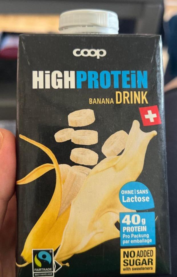 Fotografie - High Protein Banana Drink coop