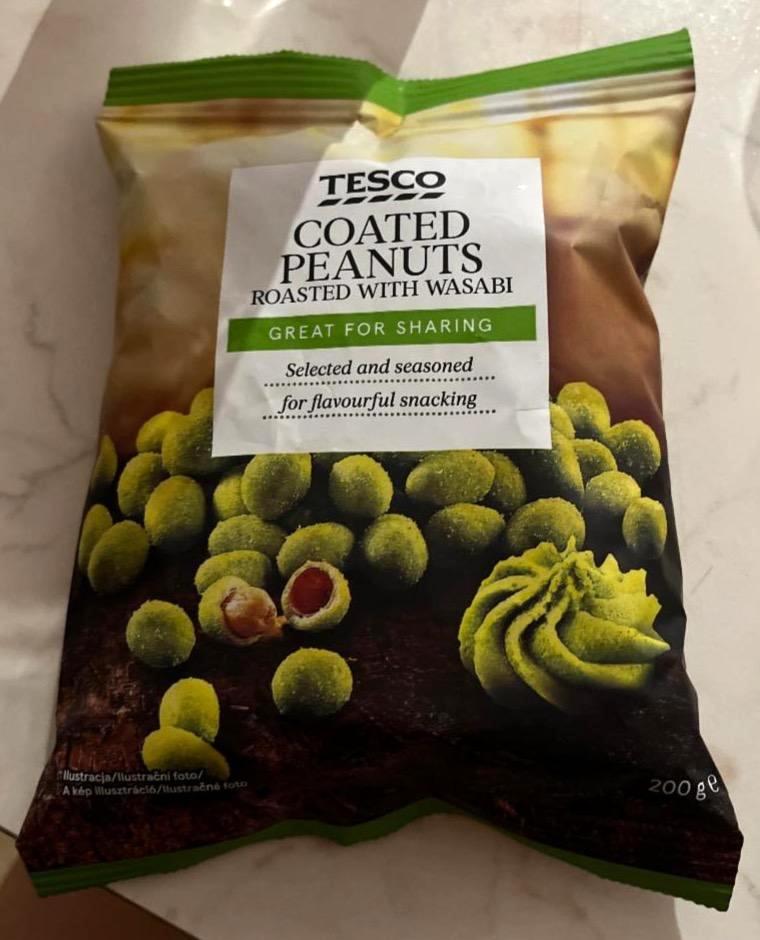 Fotografie - Coated Peanuts Roasted with Wasabi Tesco