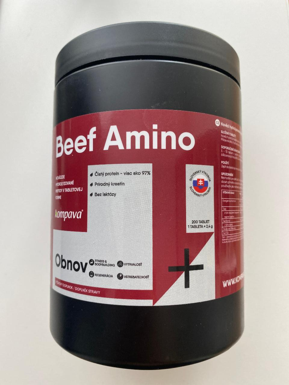 Fotografie - Beef Amino Kompava