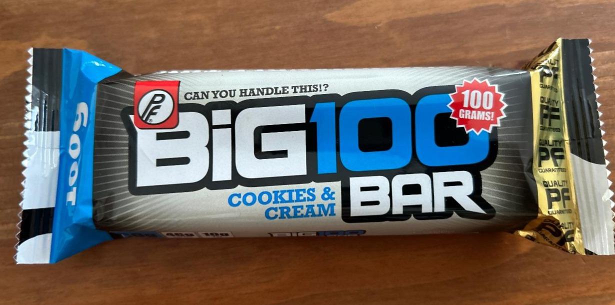 Fotografie - Big100 Bar Cookies & Cream PF