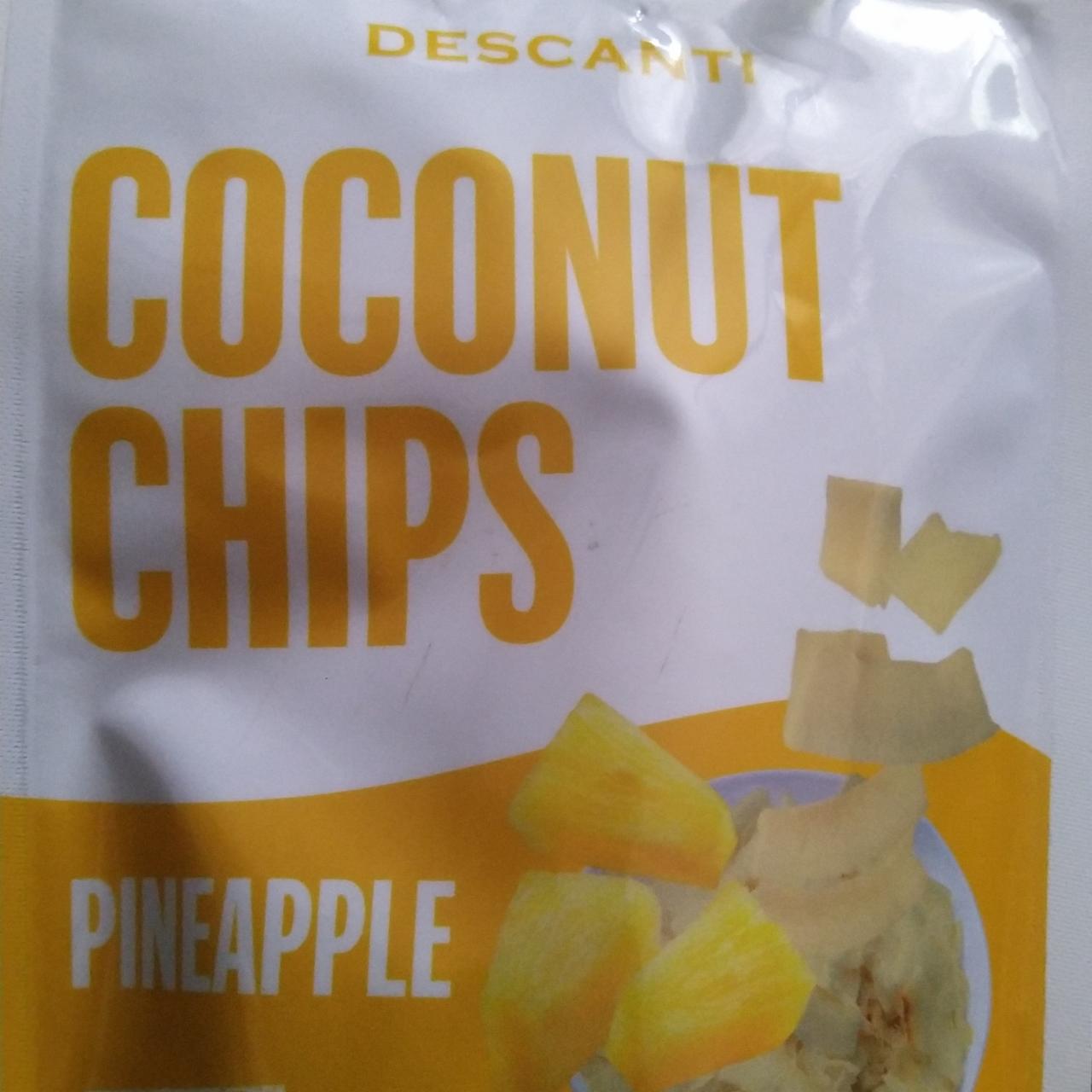 Fotografie - Coconut Chips Pineapple Descanti