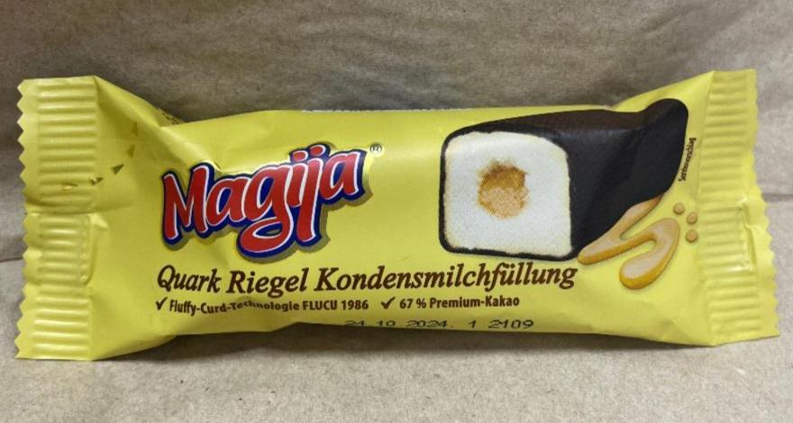 Fotografie - Quark Riegel Kondensmilchfüllung Magija