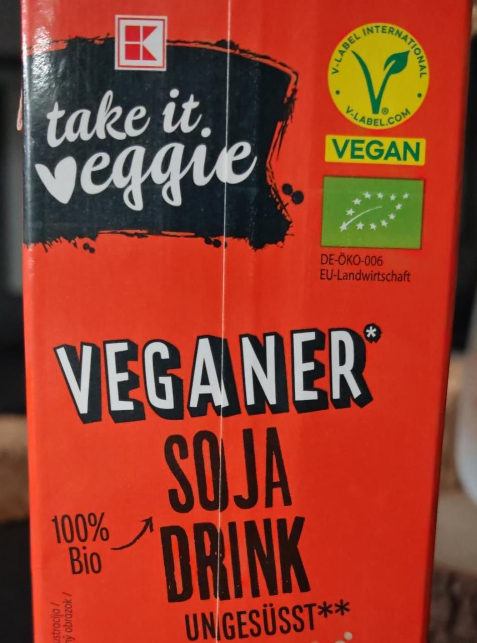 Fotografie - Veganer Soja Drink Ungesüsst K-take it veggie