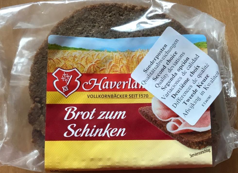 Fotografie - Brot zum Schinken Haverland