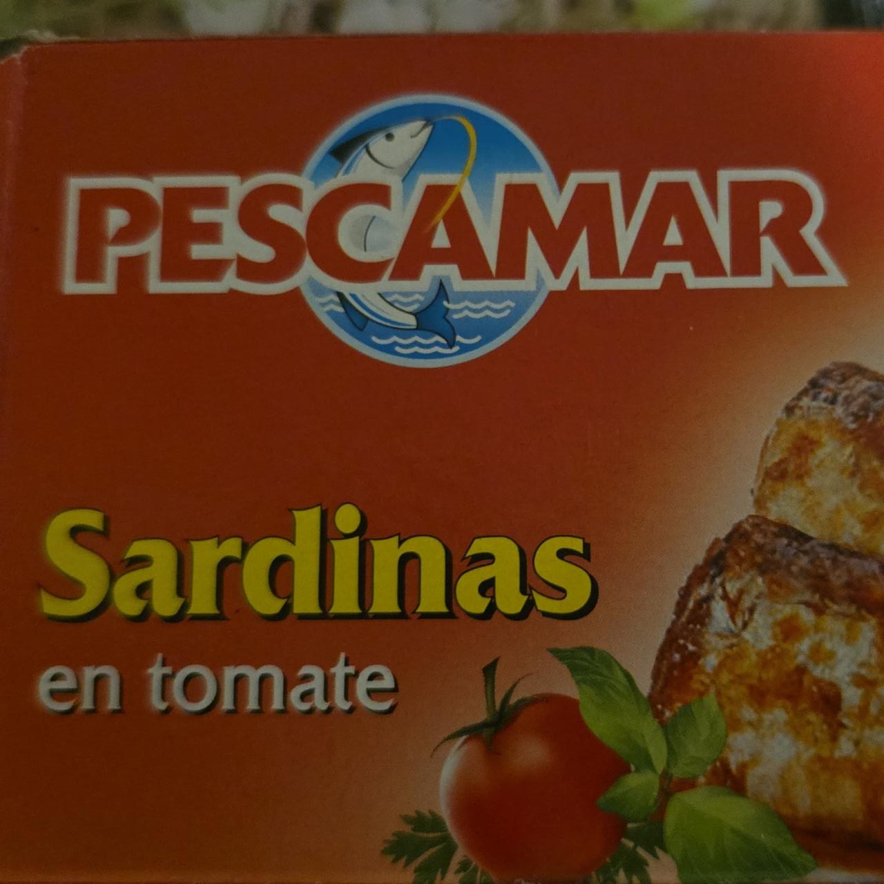 Fotografie - Sardinas en tomate Pescamar