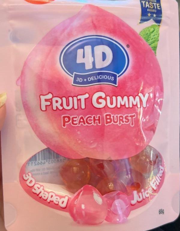 Fotografie - Fruit Gummy Peach Burst 4D