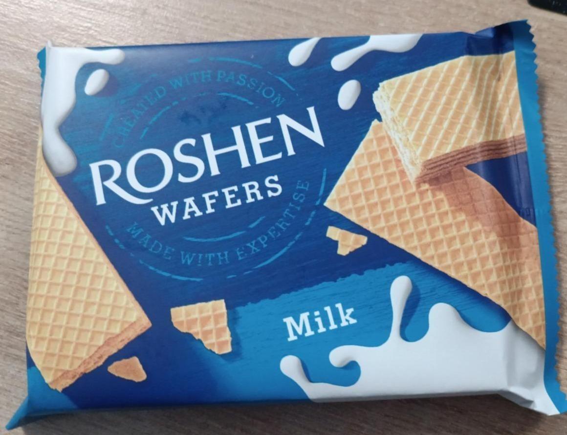 Fotografie - Roshen Wafers Milk