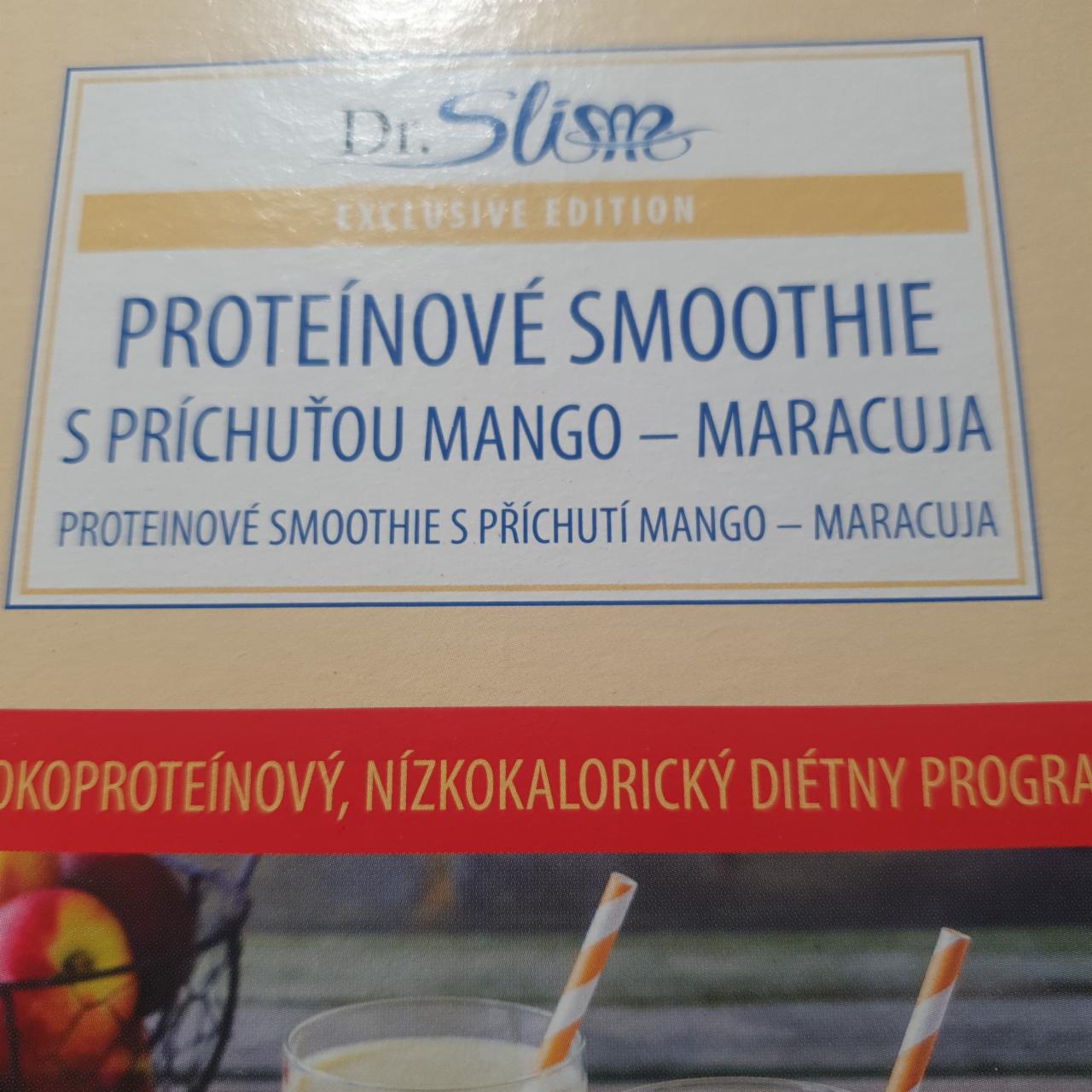 Fotografie - Proteínové Smoothie s príchuťou mango - maracuja Dr.Slim