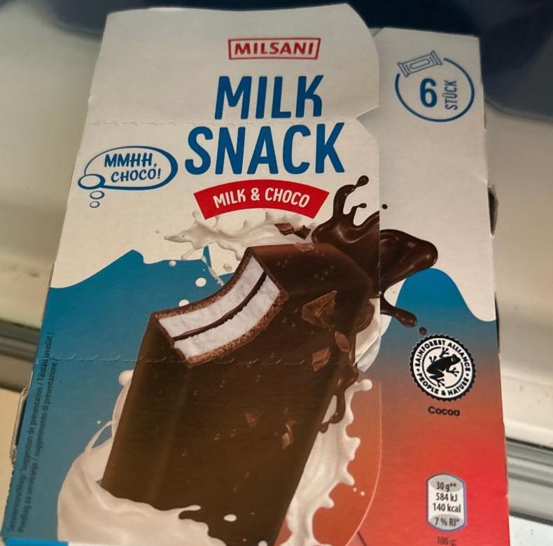 Fotografie - Milk Snack Milsani