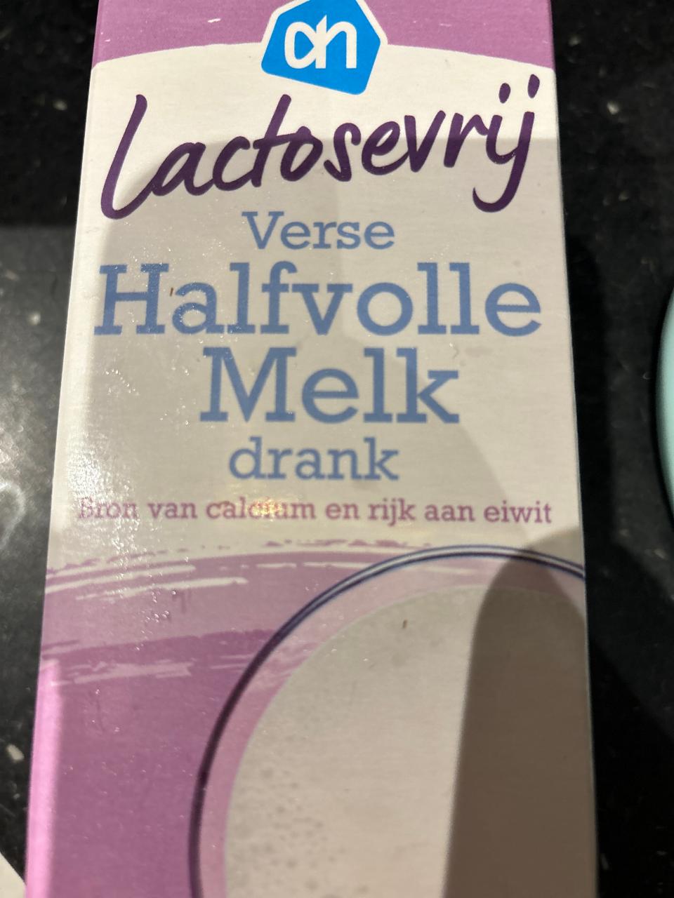 Fotografie - Lactosevrij Verse Halfvolle Melk AH