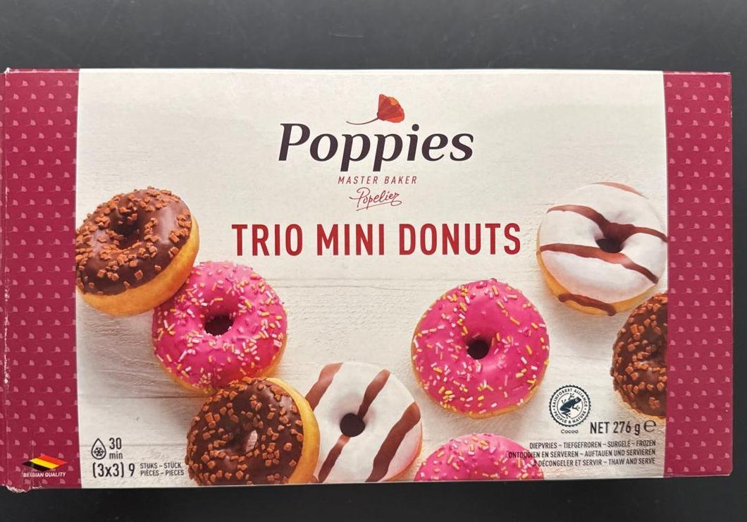 Fotografie - Trio Mini Donuts Poppies