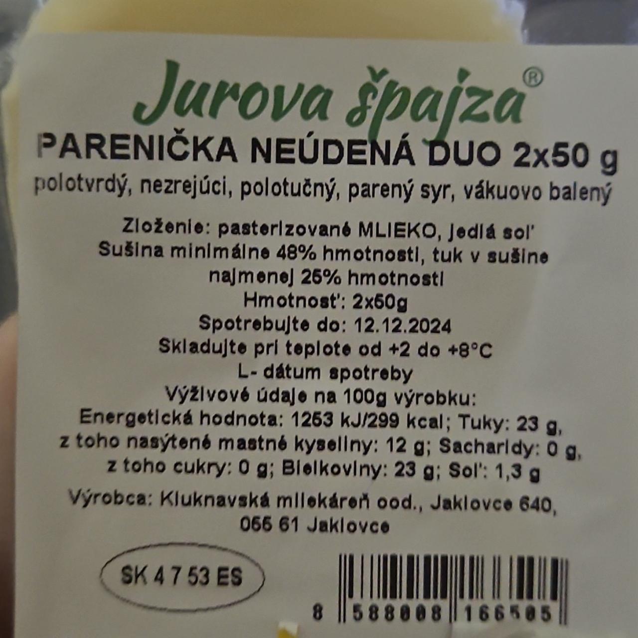 Fotografie - Parenička neúdená duo Jurajova špajza