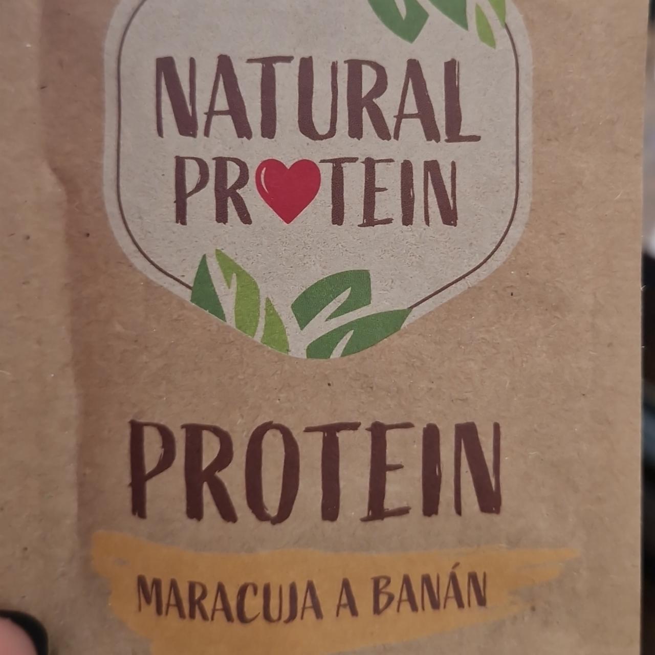 Fotografie - Protein Maracuja a Banán Natural Protein