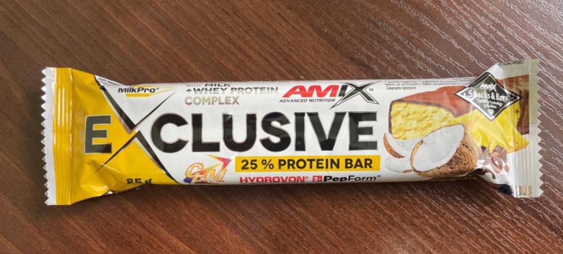 Fotografie - 25% Protein Bar Exclusive pineapple & coconut Amix