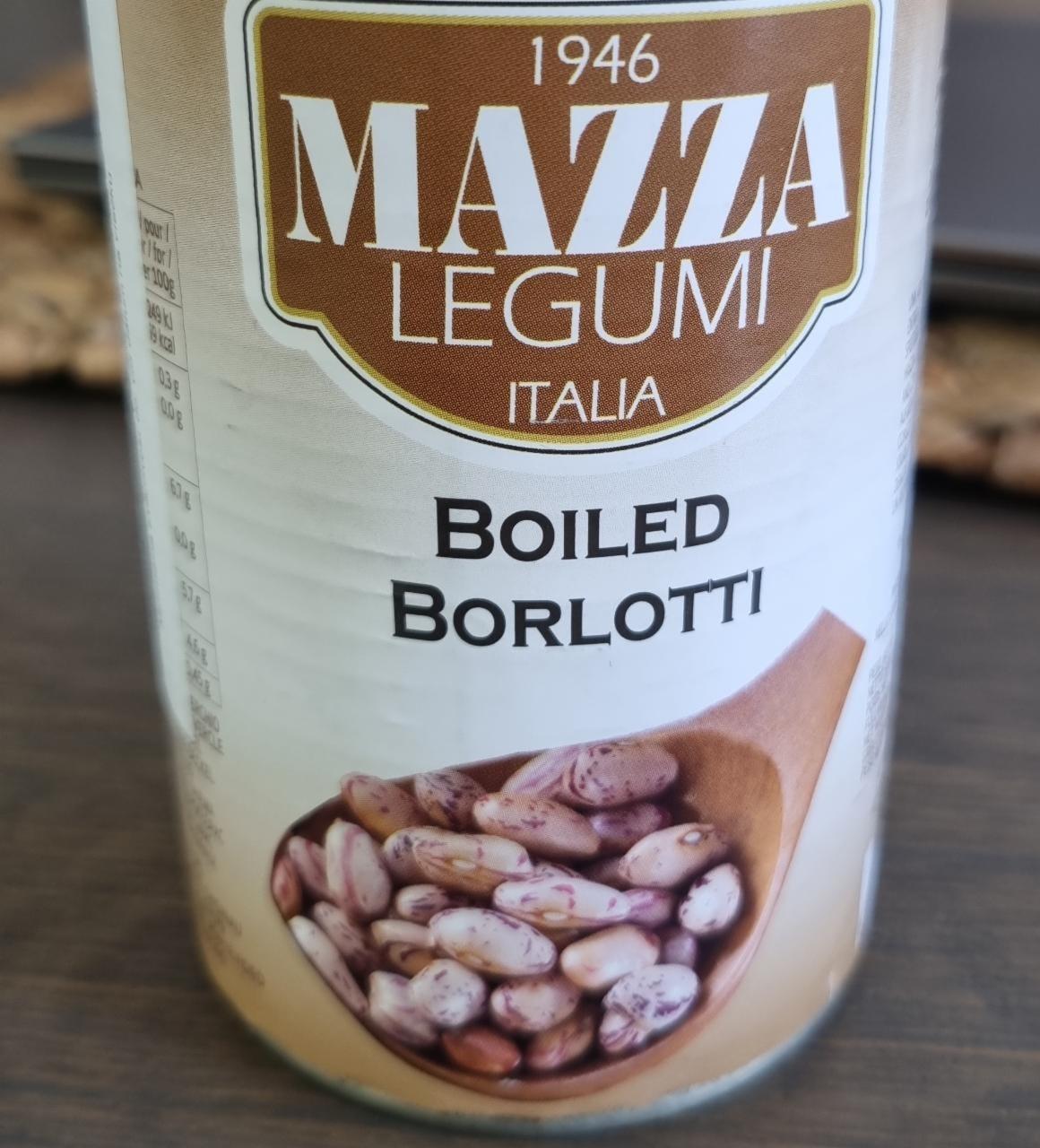 Fotografie - Boiled Borlotti Mazza Legumi Italia