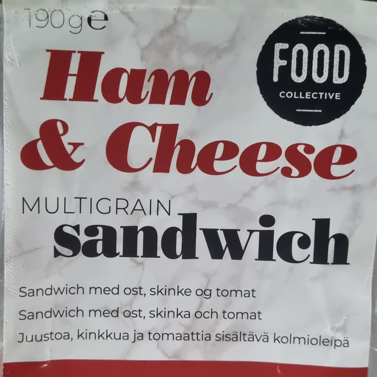 Fotografie - Ham & Cheese Multigrain sandwich Food Collective