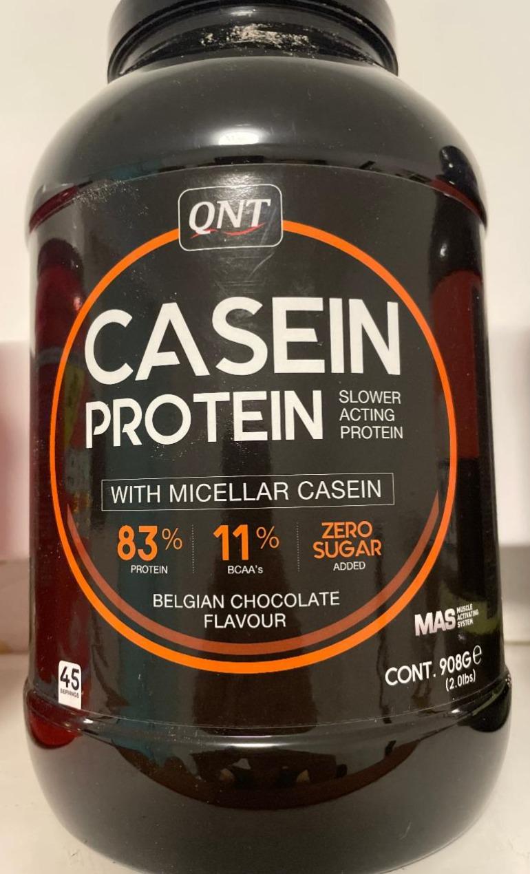 Fotografie - Casein Protein Belgian chocolate QNT