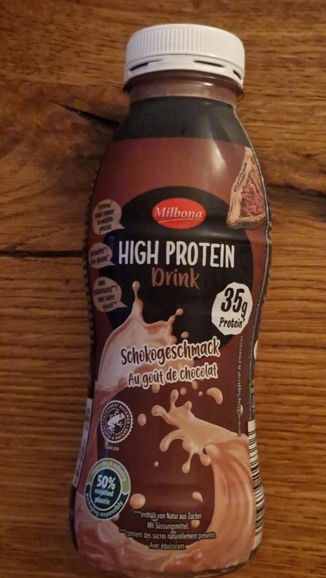 Fotografie - High Protein Drink Schokogeschmack Milbona