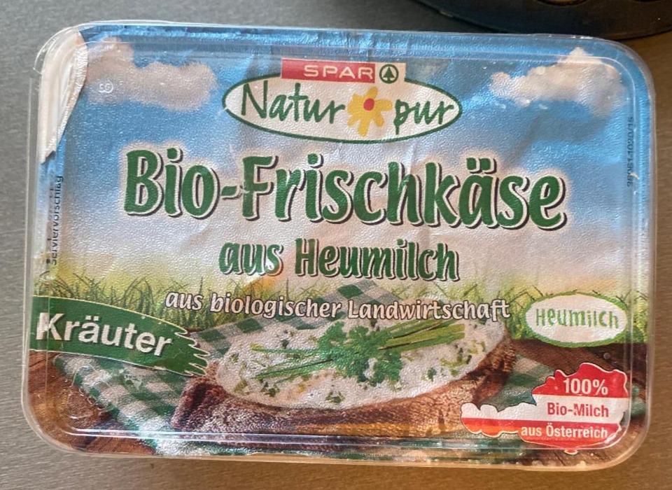 Fotografie - Bio-Frischkäse aus Heumilch Kräuter Spar Natur pur