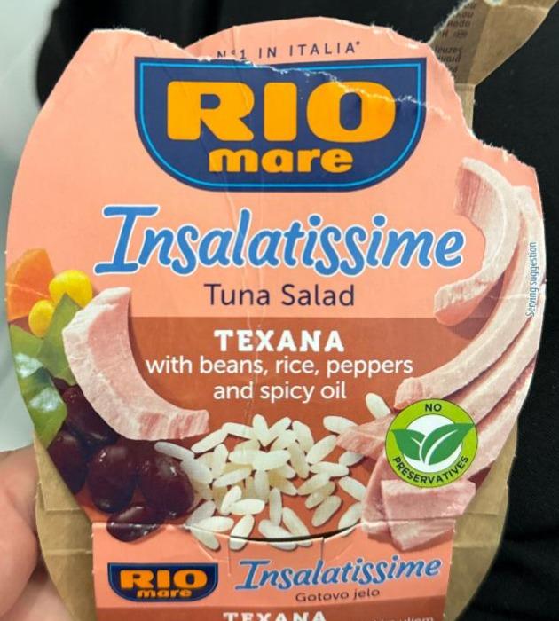 Fotografie - Insalatissime Tuna salad Texana Rio mare