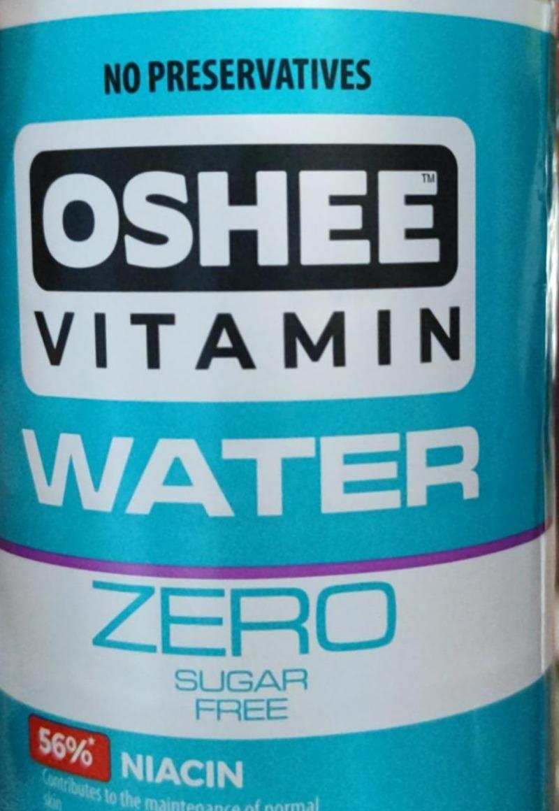 Fotografie - Vitamin water zero lemon lime flavour Oshee