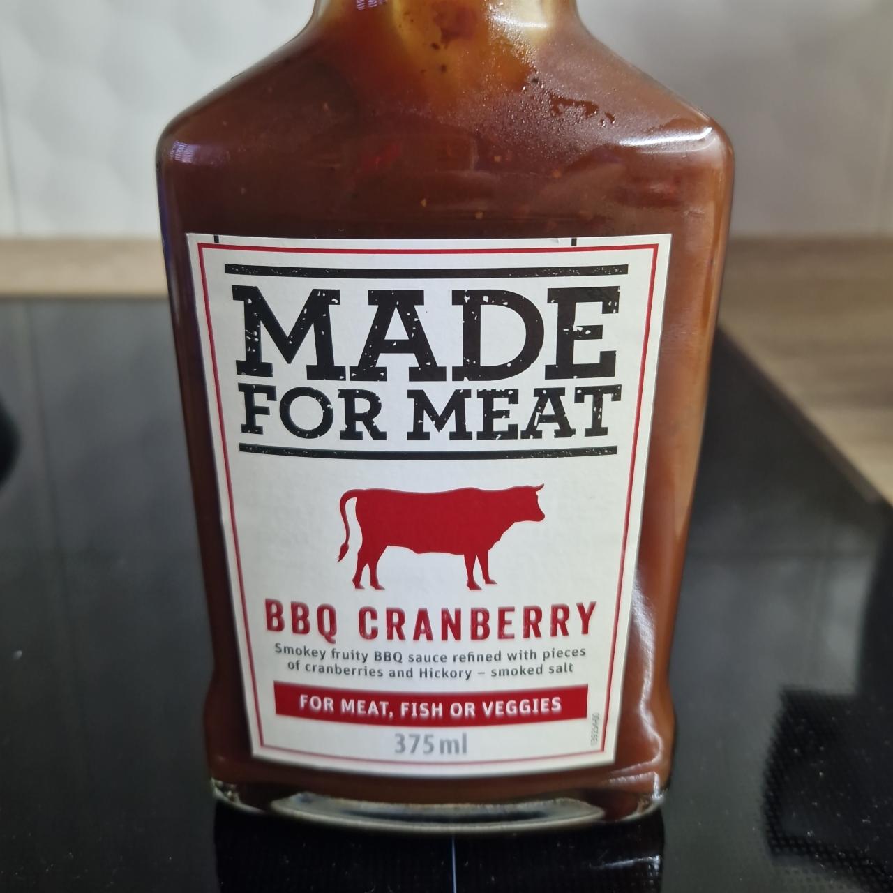 Fotografie - Made for Meat Cranberry BBQ Sauce Kühne