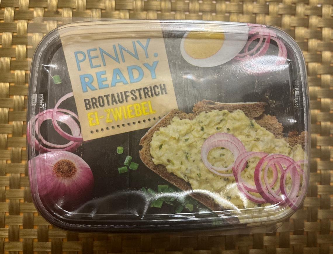 Fotografie - Brotaufstrich Ei-Zwiebel Penny Ready