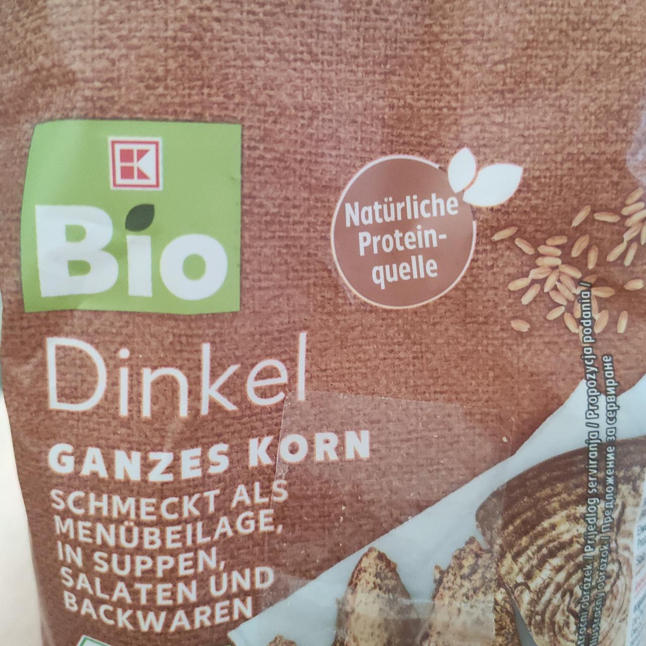 Fotografie - Bio Dinkel Ganzes Korn K-Bio