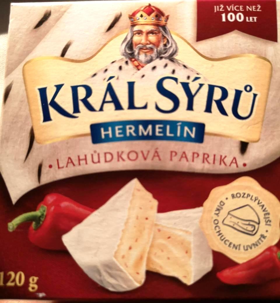 Fotografie - Hermelín lahůdková paprika Král Sýrů