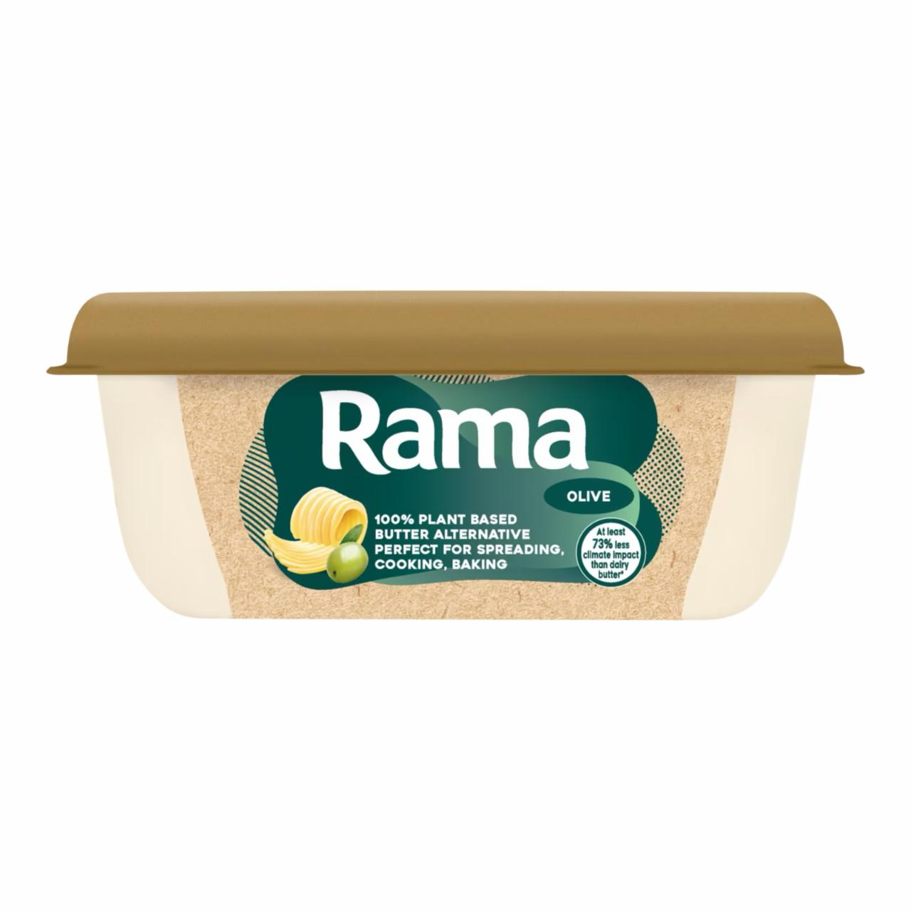 Fotografie - Plant-Based Butter Alternative with olive oil Rama