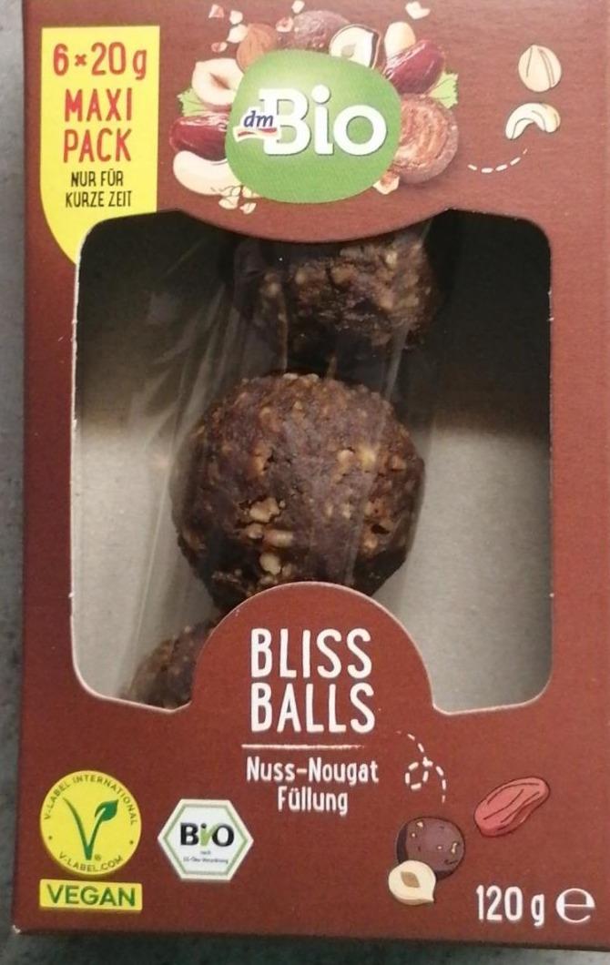 Fotografie - Bliss balls nuss-nougat füllung dmBio