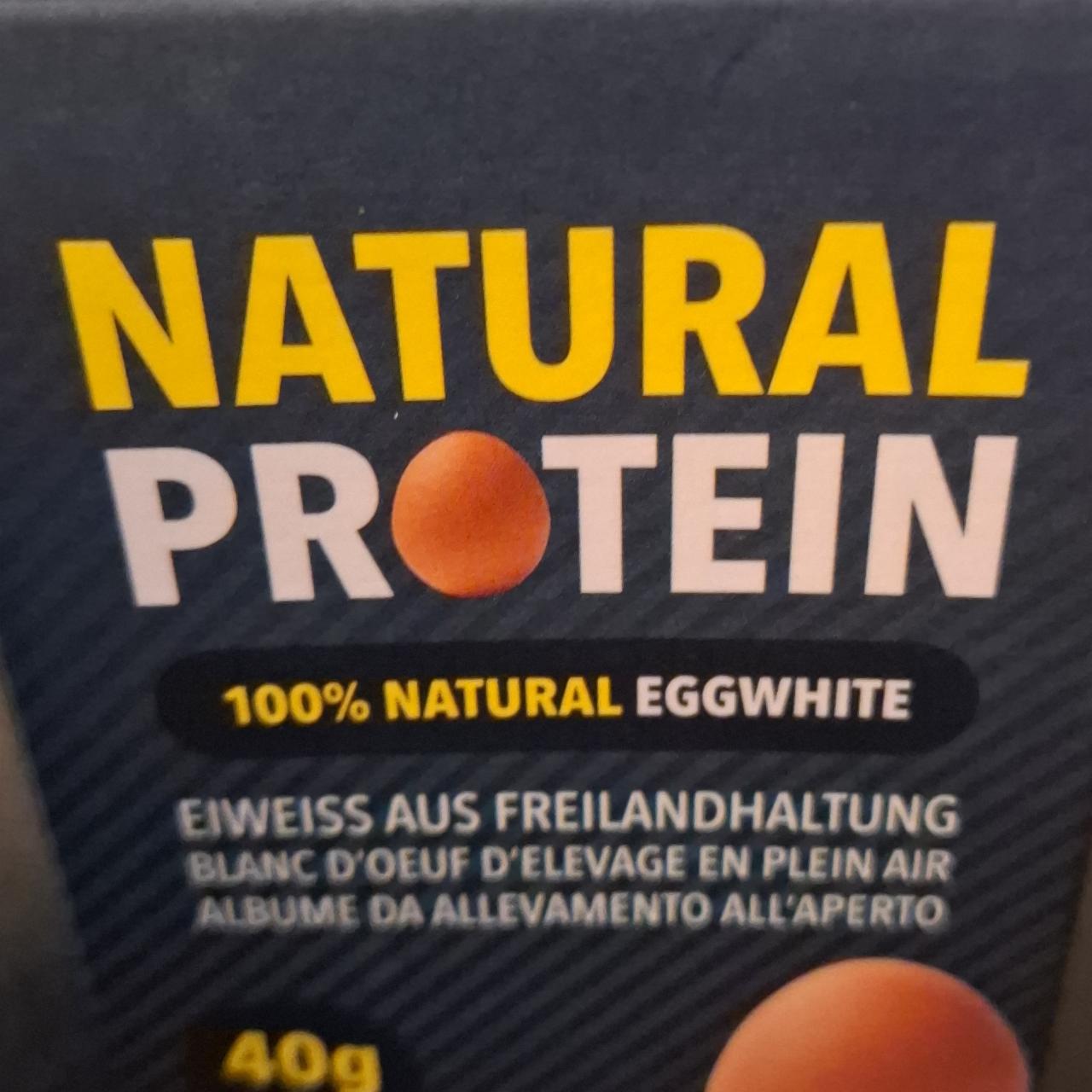 Fotografie - 100% Natural Eggwhite Natural Protein